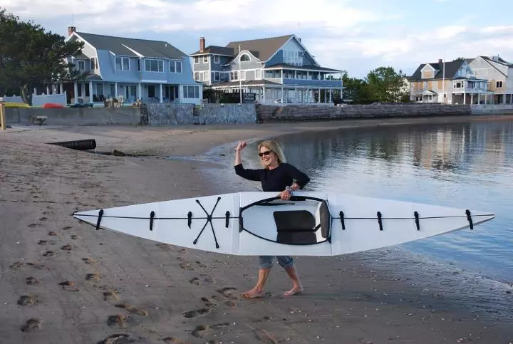 The Oru weighs in at 25 pounds (11.3 kg)