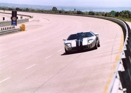 The GT road car at 205 mph at Nardo