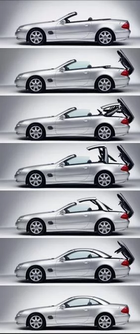 Mercedes Vario Roof in action