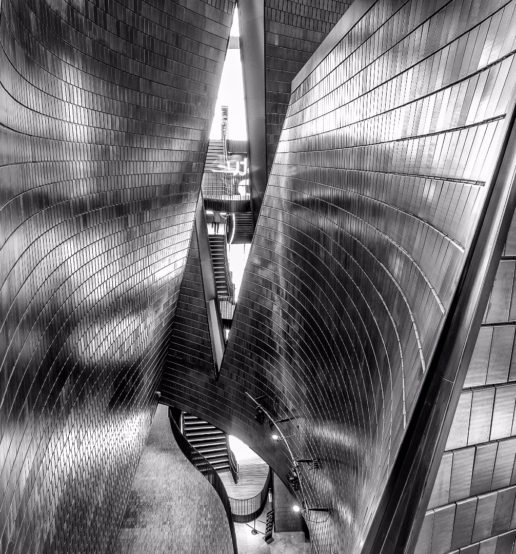 The NMC's acoustic canyons were engineered to transport sound throughout the space