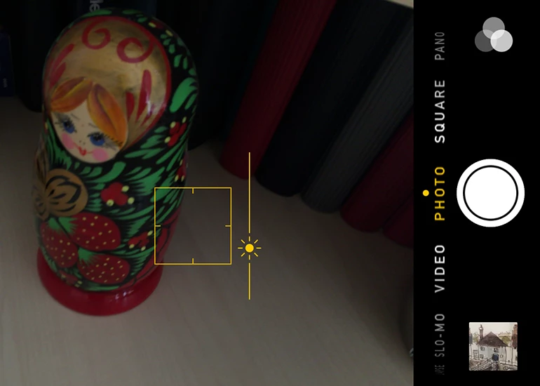 Set focus and exposure manually