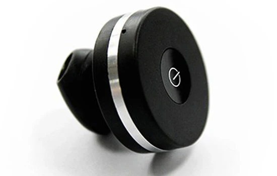 The Earity buds connect with your mobile device over Bluetooth 4.0 within a range of 32 ft (10 m)