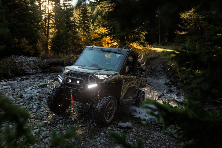 The Ranger XD 1500 puts power to the ground with a 110-hp three-cylinder and steel-belt transmission