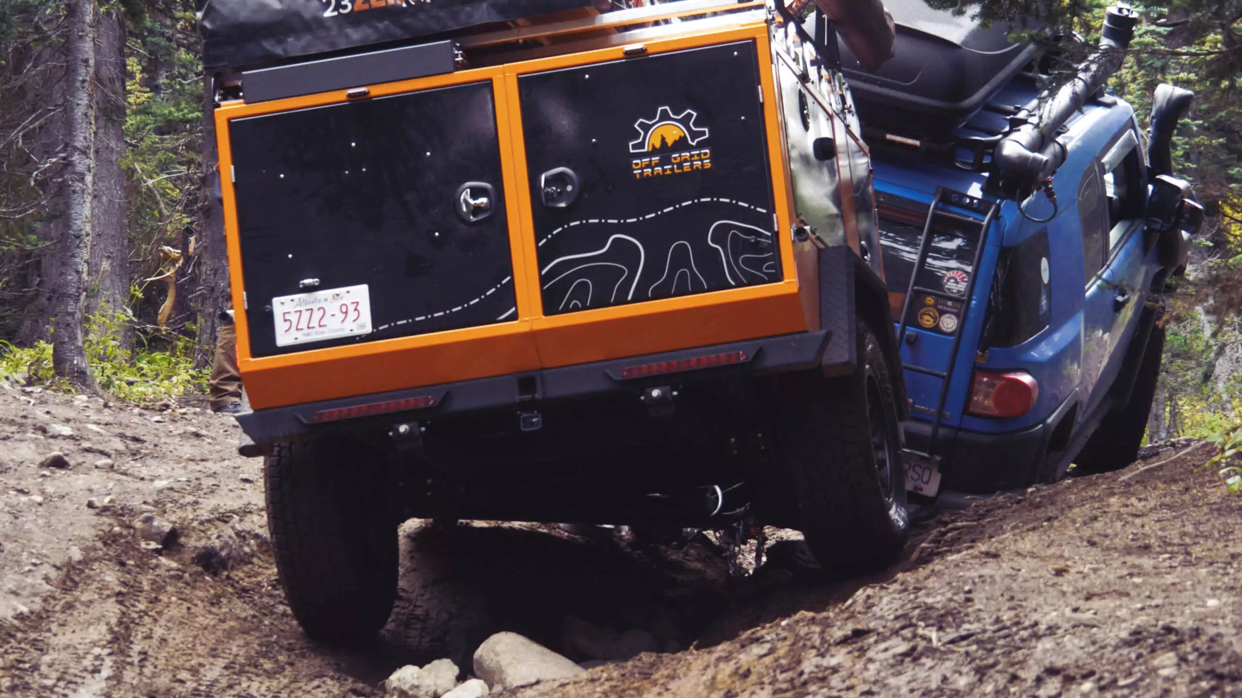 The compact, lightweight switchback is built to maneuver through the tightest, roughest terrain