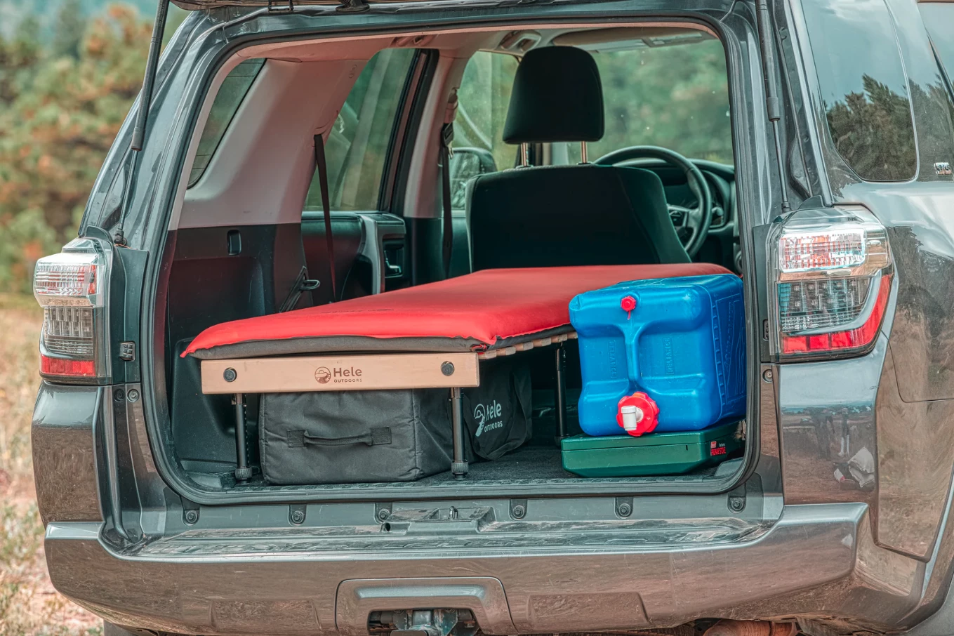 The Solo kit leaves plenty of space for additional camping gear and luggage