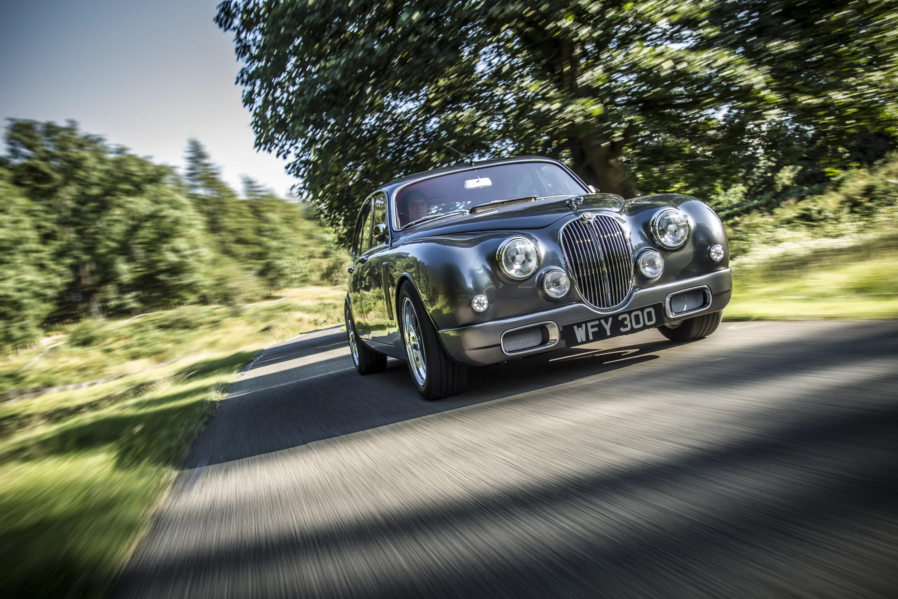 The updated Jaguar Mark 2 was designed in a collaboration between Jaguar designer Ian Callum and CMC (Photo: CMC/Charlie Magee)