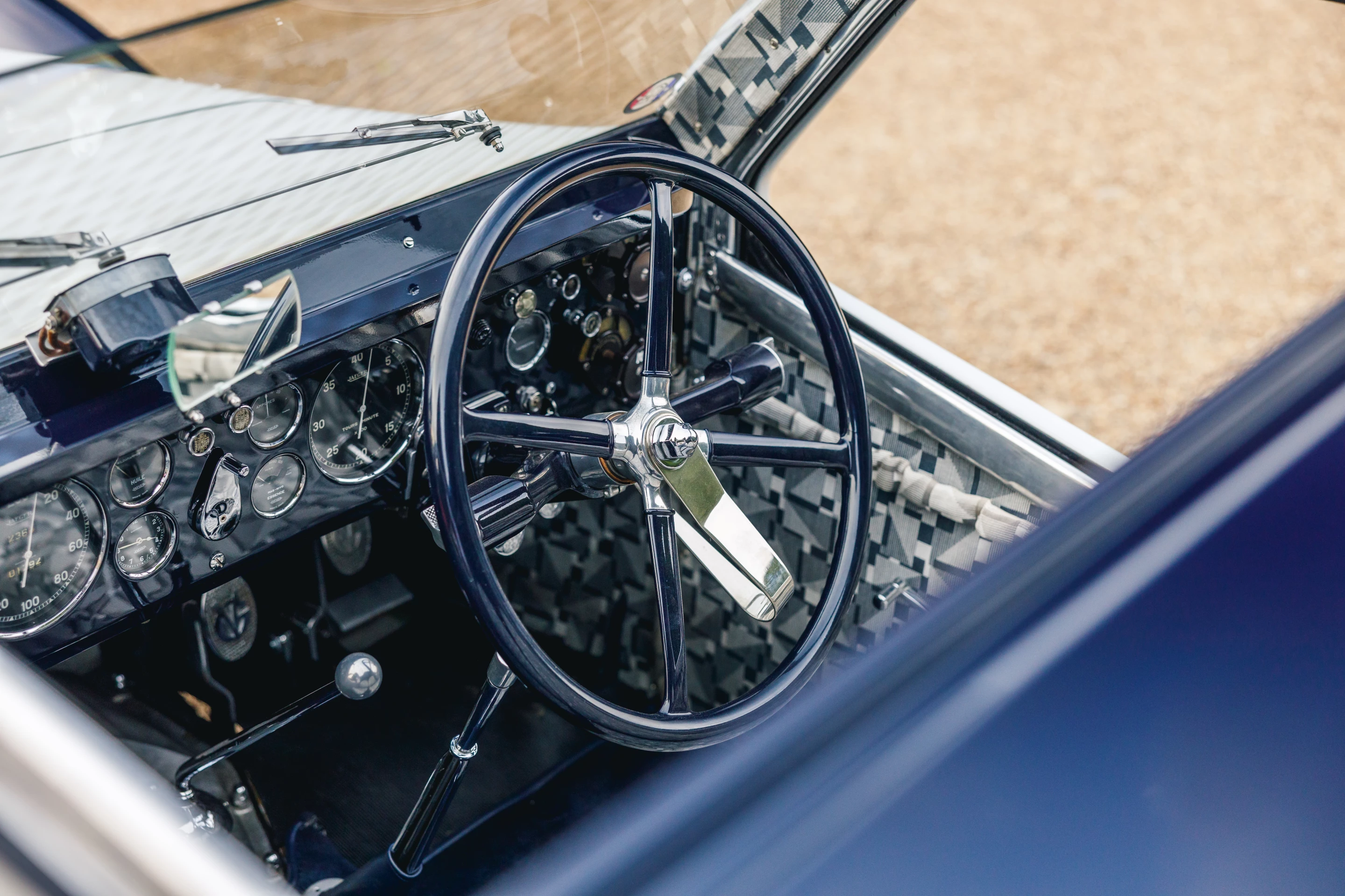 The winner of Best of Show at the 2021 Concours of Elegance, the 1934 Voisin Type C27 Aérosport Coupe from the Collection of Merle and Peter Mullin