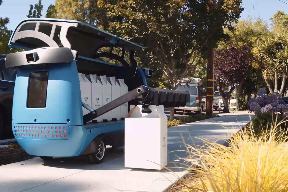 A large e-commerce operation is deploying 2,500 One delivery robots, starting in San Ramon, California