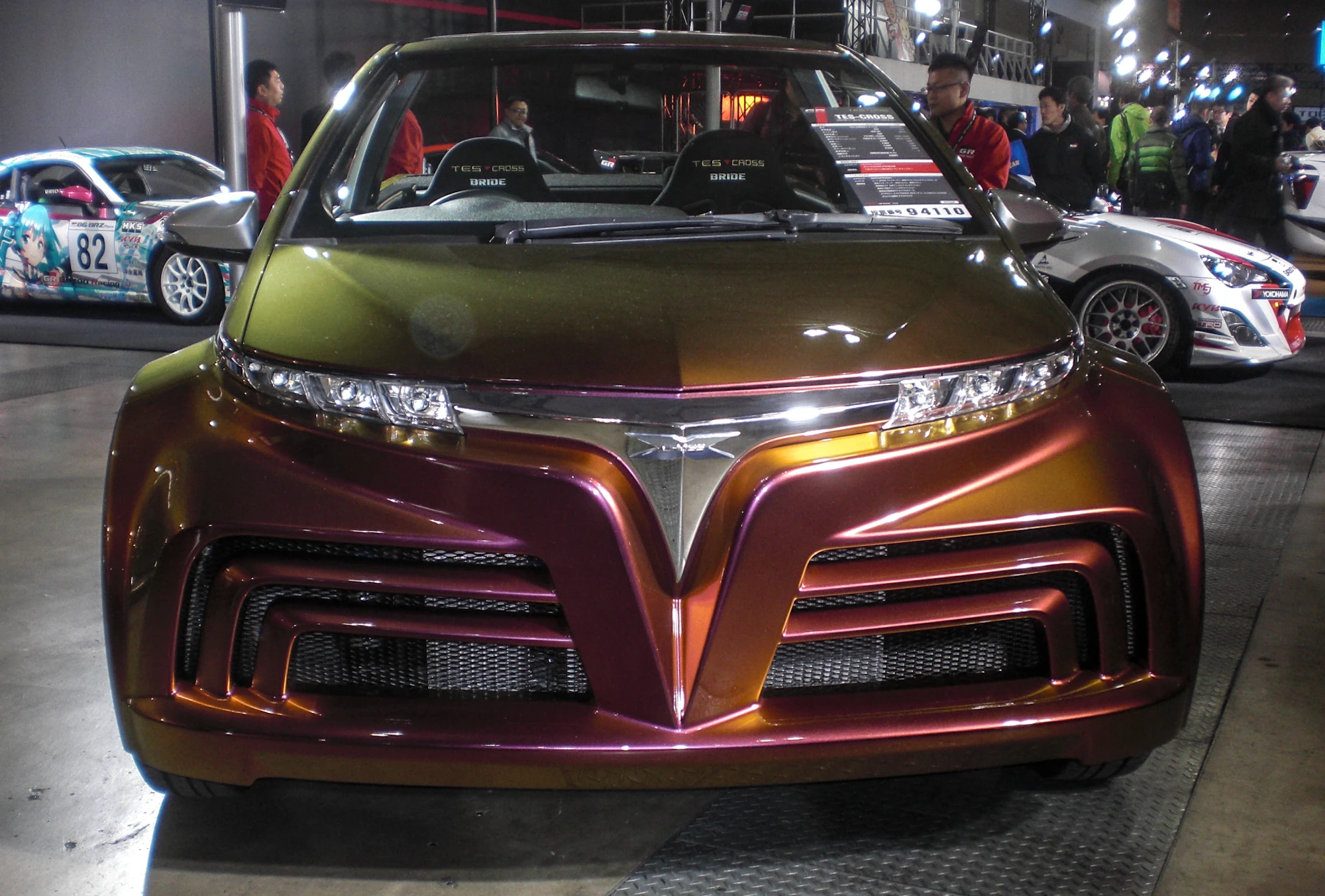 Tes-Cross: Toyota/Gazoo Racing produced this very interesting SUV pick-up sports concept based on the called the Toyota Vitz (Photo: Stephen Clemenger/Gizmag.com)