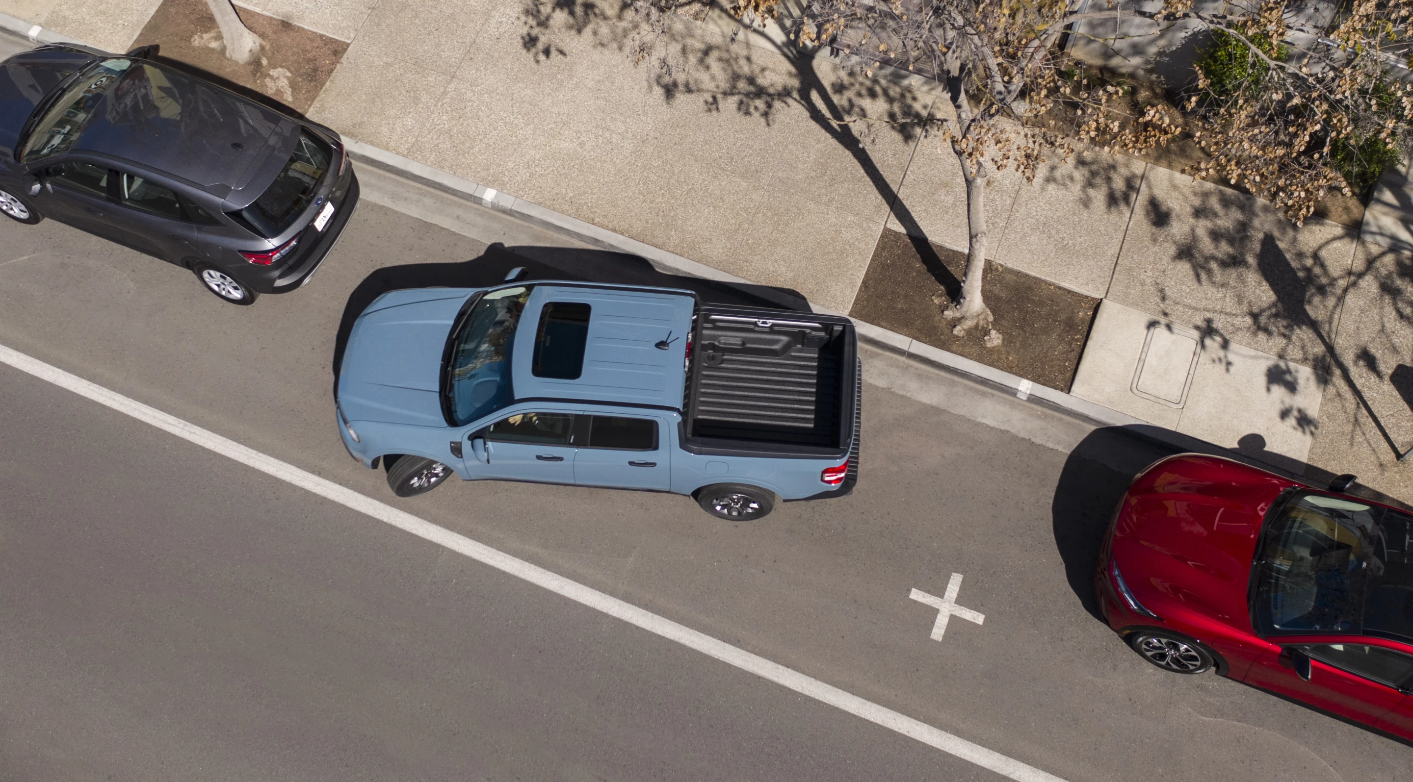 Maneuverability, including a tight turning radius, are a big part of the Ford Maverick's appeal