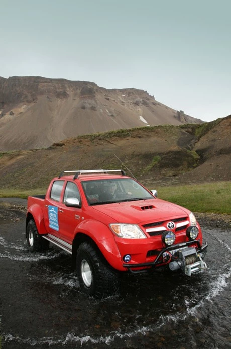 Arctic Trucks in action, Iceland.