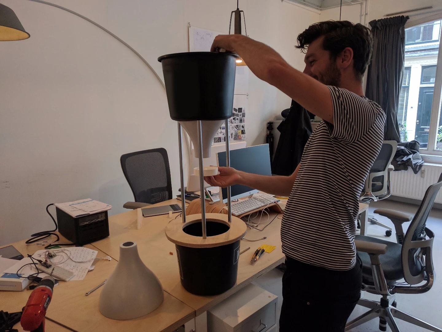 Dutch startup Crowded Cities is developing a device called a Crowbar, which it hopes will teach crows to collect cigarette butts