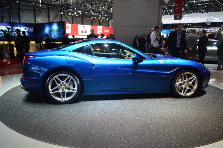 The new Ferrari California T at the 2014 Geneva Motor Show