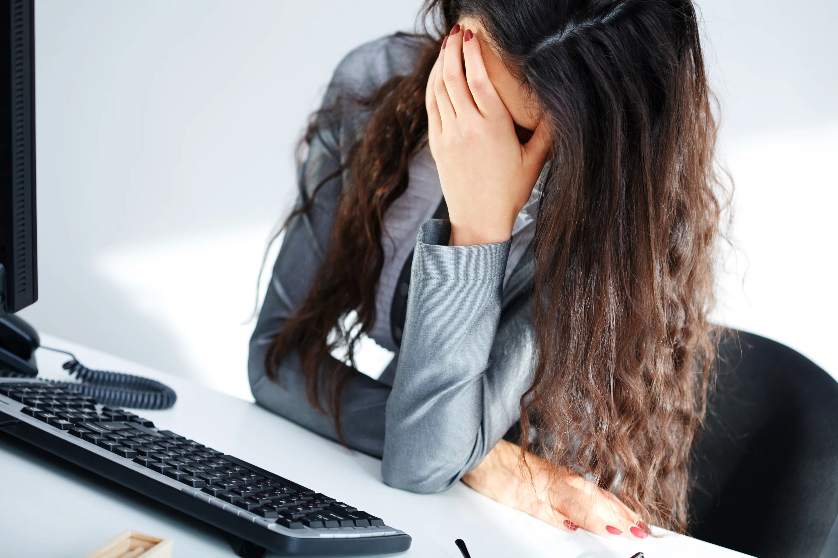 Scientists may someday be able to measure a person's stress levels by analyzing compounds in their breath (Photo: Shutterstock)