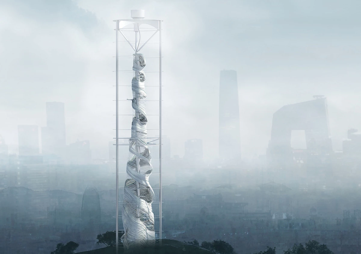 Air-Stalagmite by Changsoo Park and Sizhe Chen