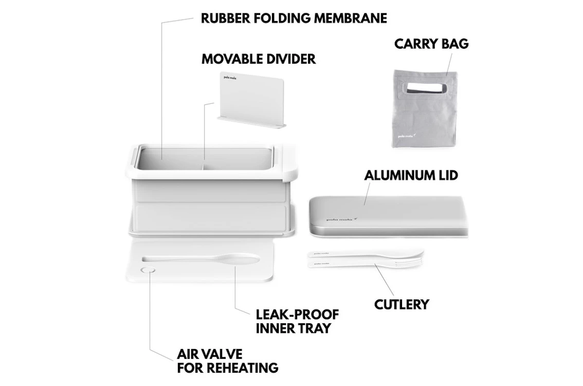 MolaBox can eliminate every single piece of waste related to takeout food