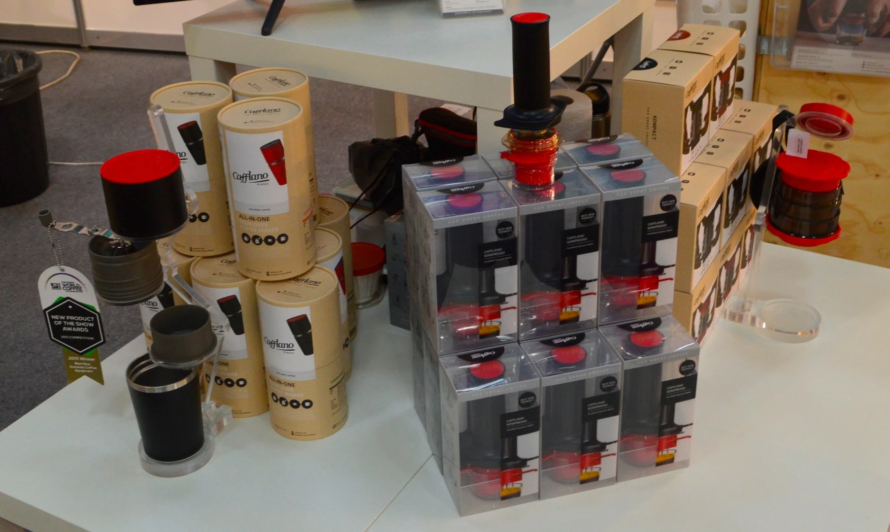 Cafflano offers several compact brewing systems perfect for camping and other outdoor activities