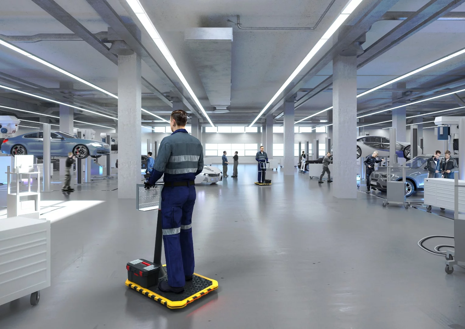 BMW has built five prototypes of its Personal Mover Concept so far