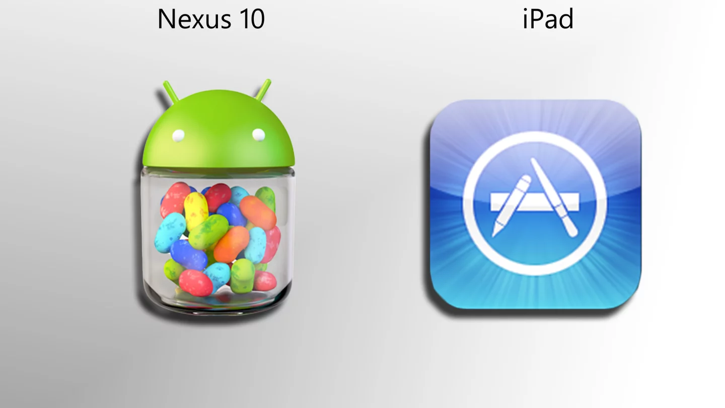 The new Jellybean has some new features, but can it make up for the App Store's superior tablet app library?