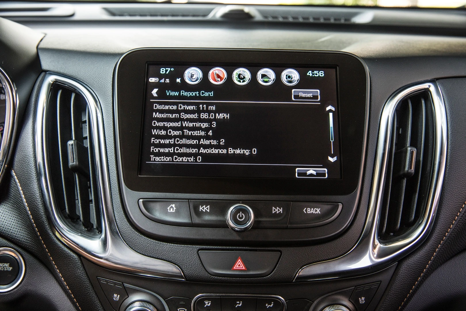 Infotainment in the 2018 Equinox is handled by the newest Chevrolet MyLink system on a 7- or 8-inch touchscreen