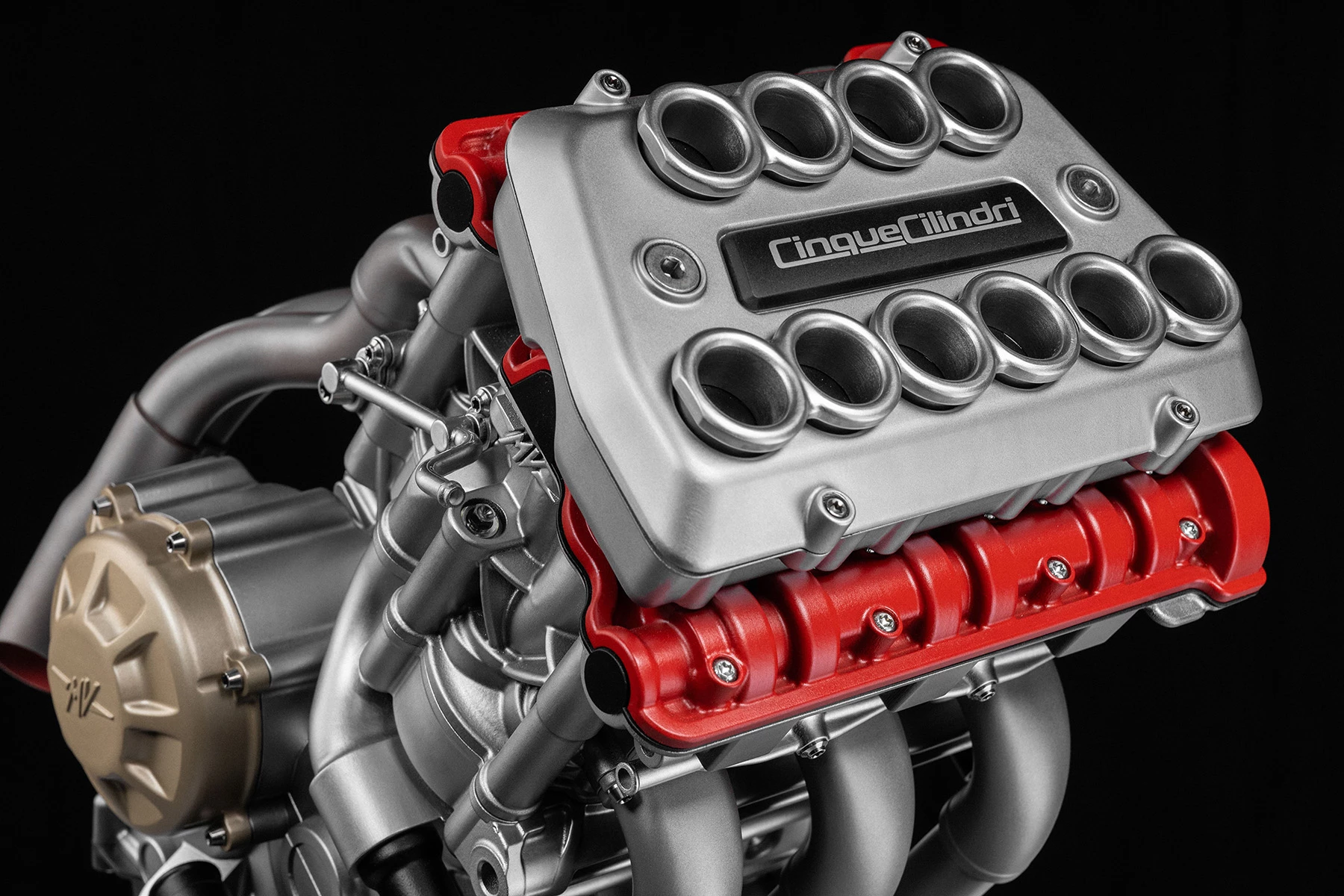 MV Agusta reveals a new five-cylinder motorcycle engine