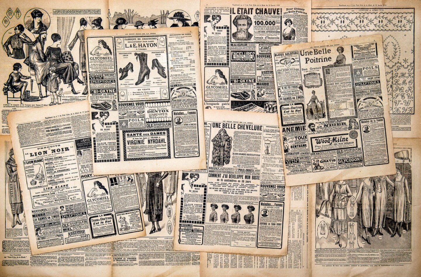Millions of old news stories were run through data analysis to reveal new historical insights and trends