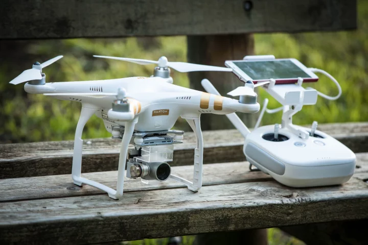 DJI's Phantom 3 Professional - a huge upgrade from the Phantom 2 Vision+