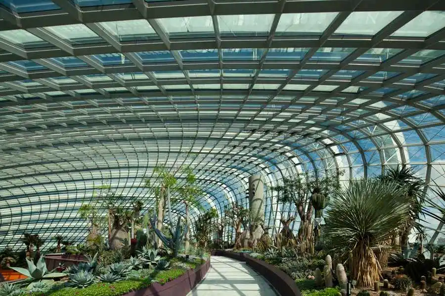 Cooled Conservatories interior at Gardens by the Bay, Singapore, World Building of the Year