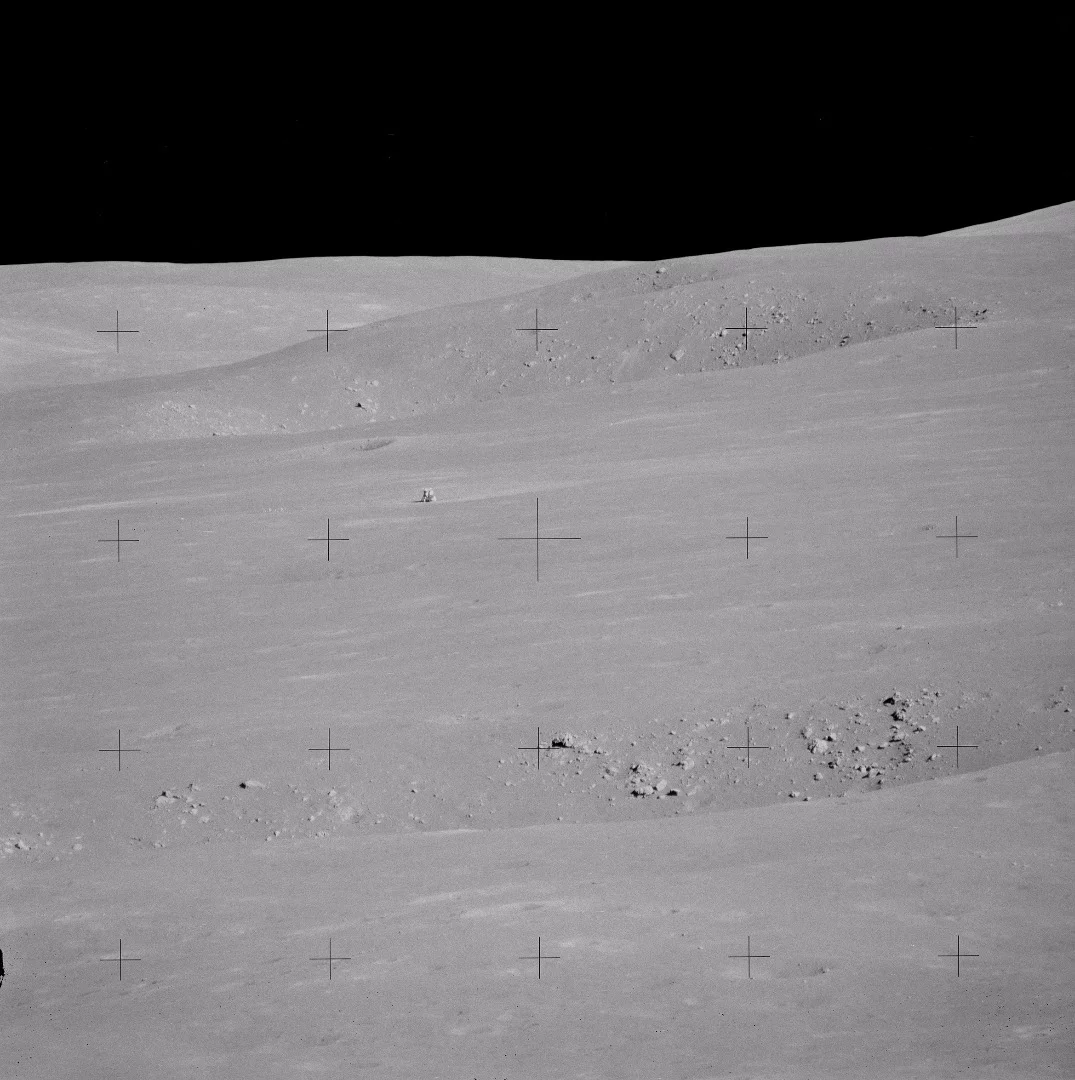 Apollo 15 touched down at Hadley Rille