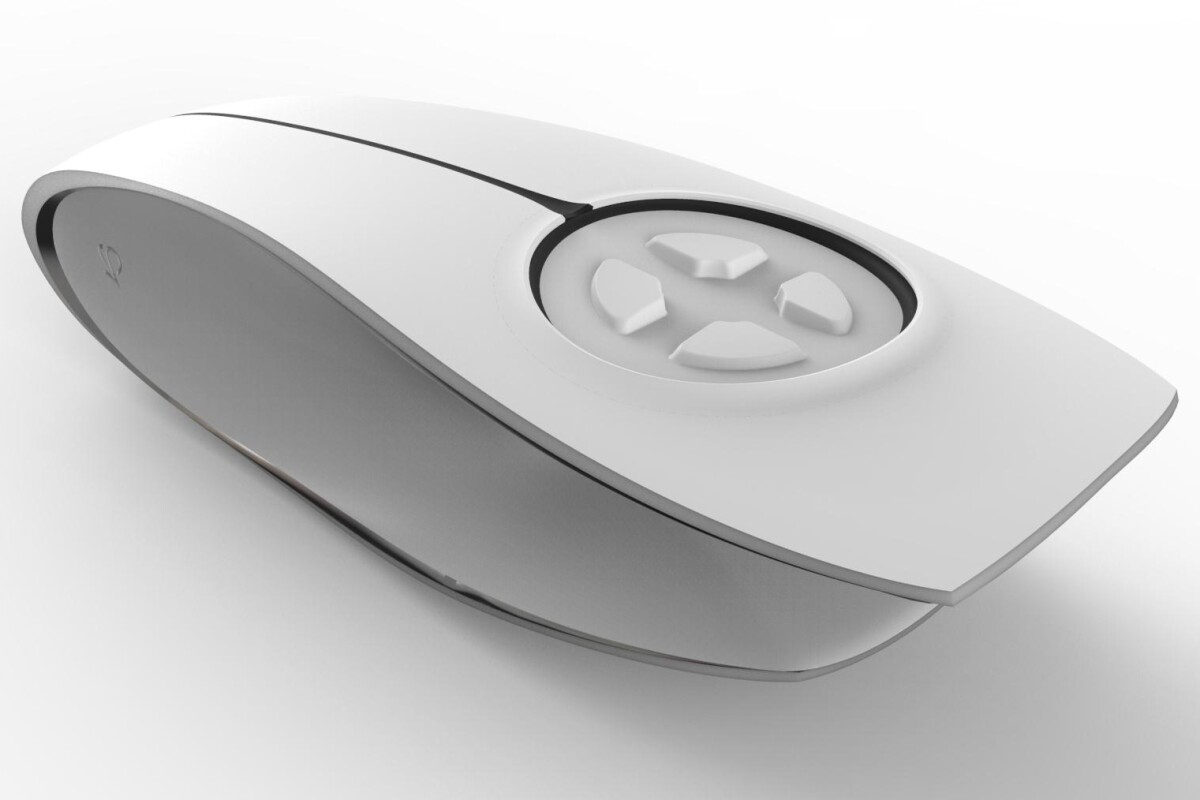 Mouse/keyboard hybrid provides fast singlefinger typing