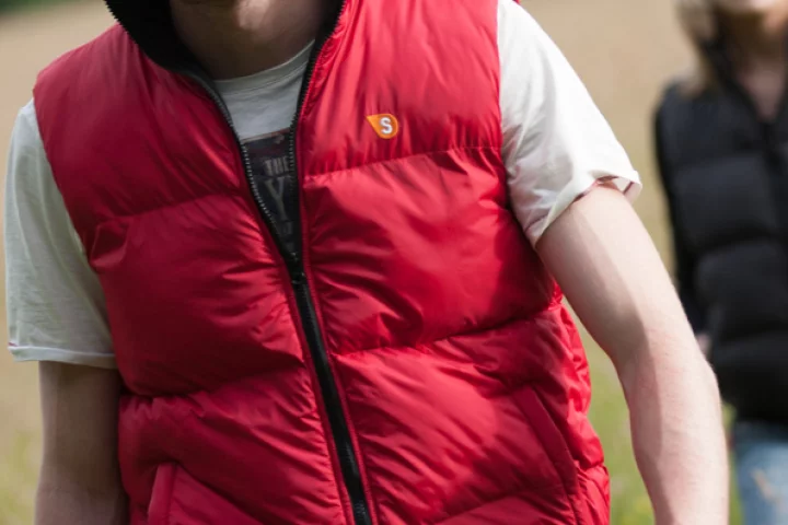 The sleeveless Stuffa Jacket aims to lessen the hassle of traveling, reducing the need for luggage by incorporating storage compartments into the jacket itself