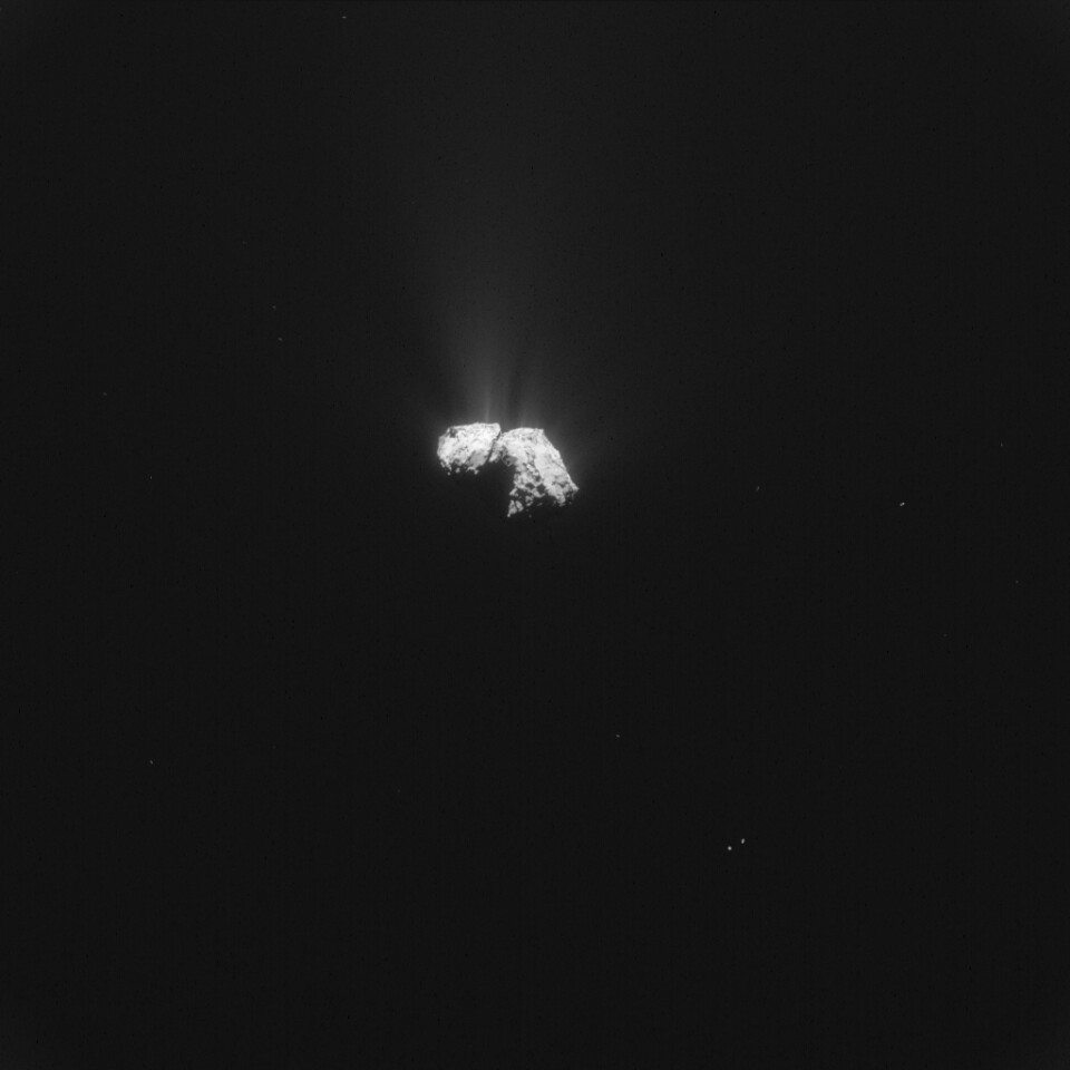 Comet 67P on October 18, 2015