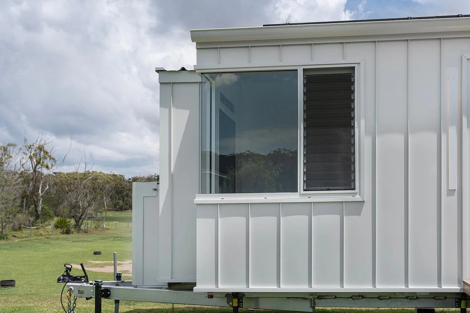 The Wanda features generous glazing to maximize natural light inside