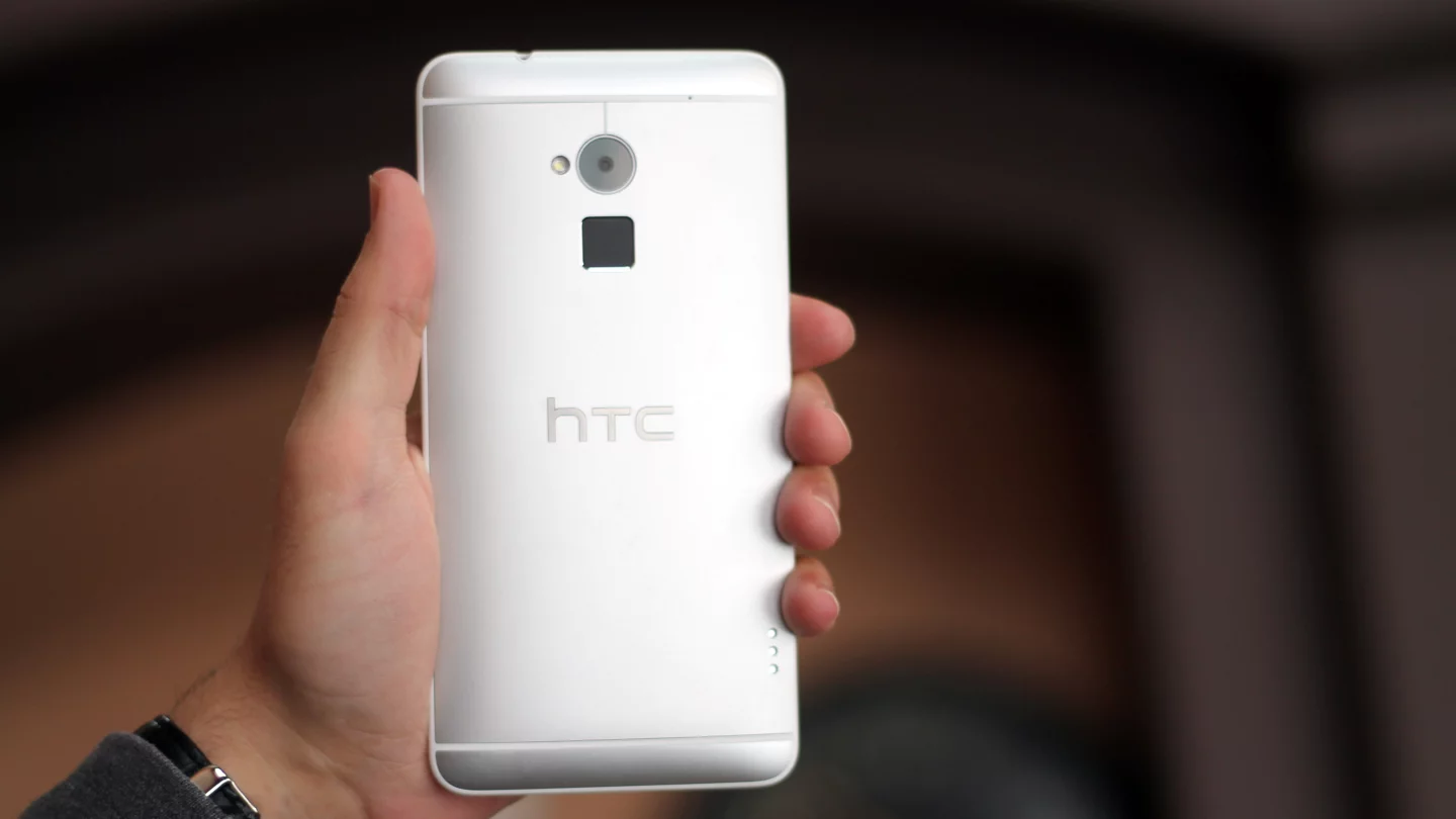 The fingerprint scanner is that black square sitting below the camera