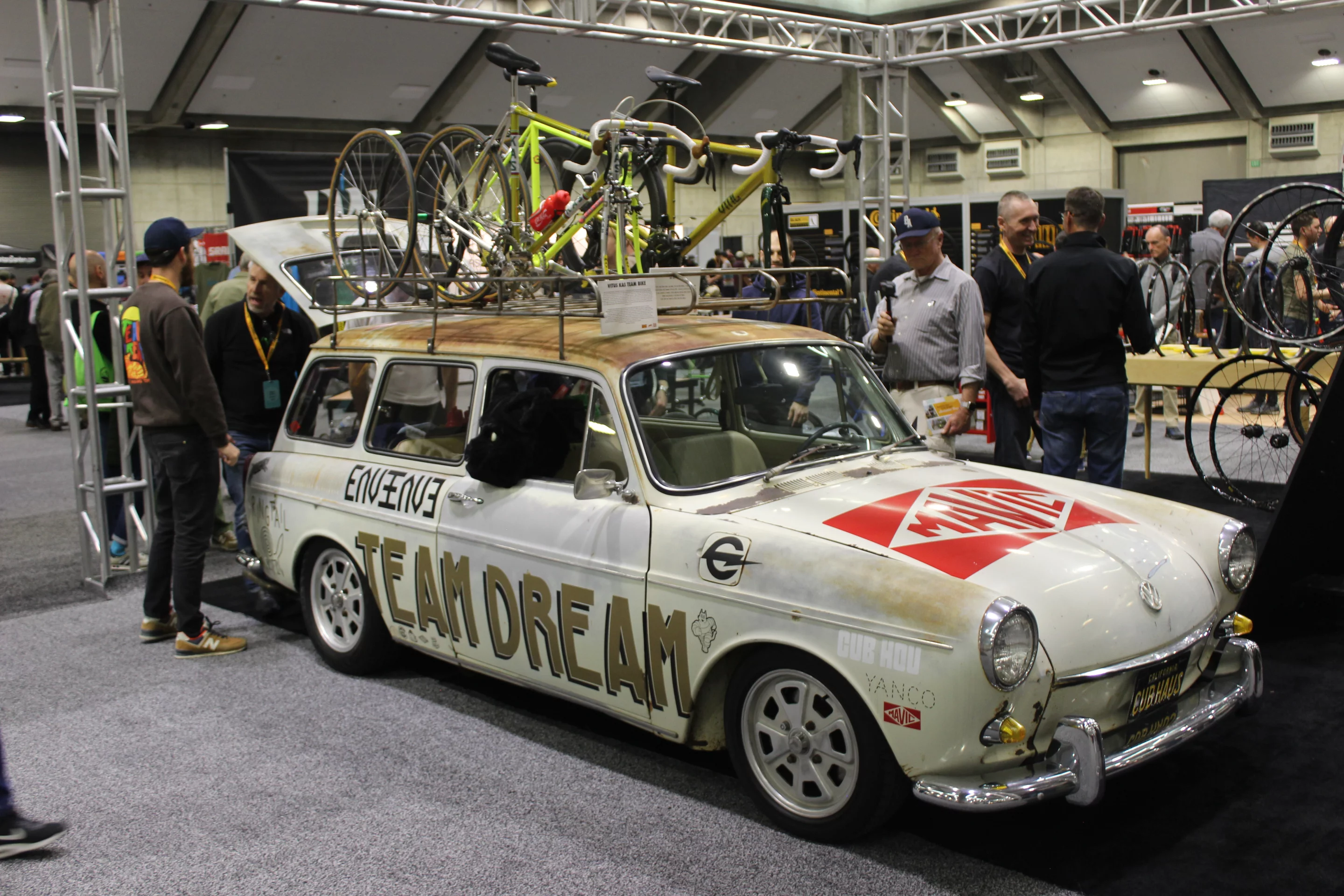 Even though NAHBS is a bike show, bicycle-related cars weren't excluded