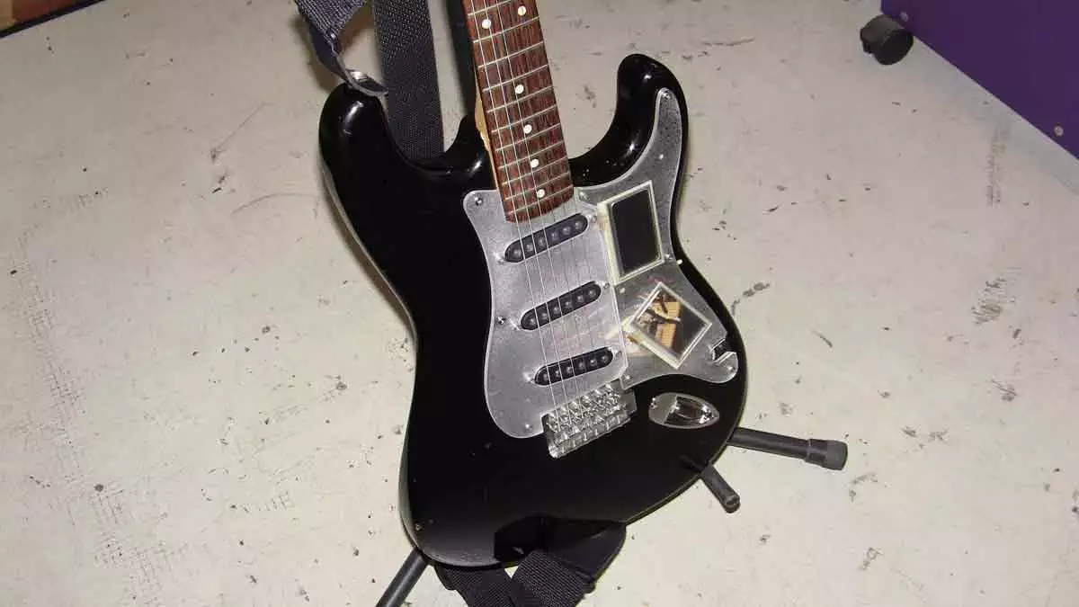 An early prototype of the Touchmark system