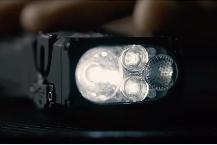 The Wuben X2Pro's four-LED Main beam