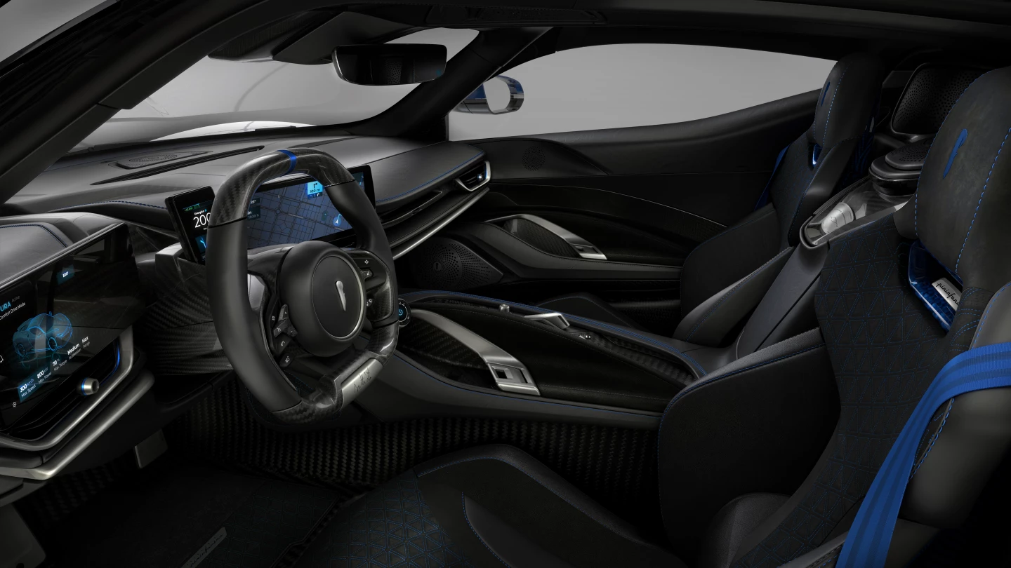 The interior of the Battista Anniversario