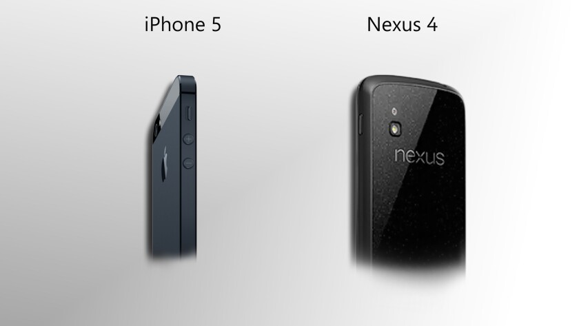 Both smartphones have bold, memorable designs