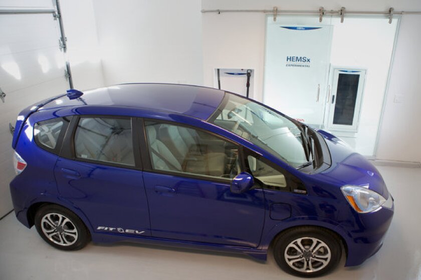 The home is equipped with a Honda Fit EV, with the solar panels providing enough juice for a typical daily commute