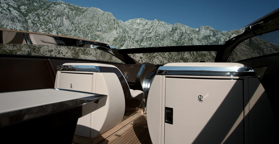The pilot’s chair took over nine months to engineer and features an ergonomic design