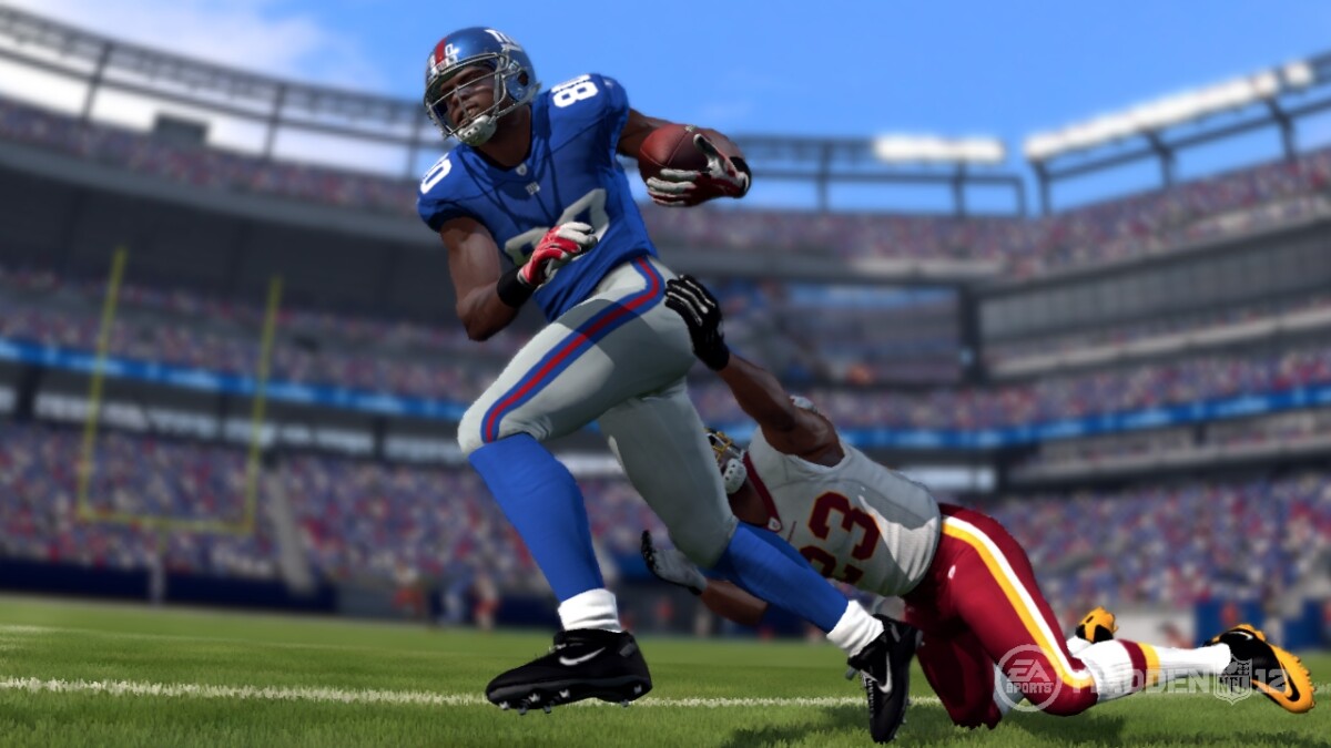 Shrugging tackles never looked so good