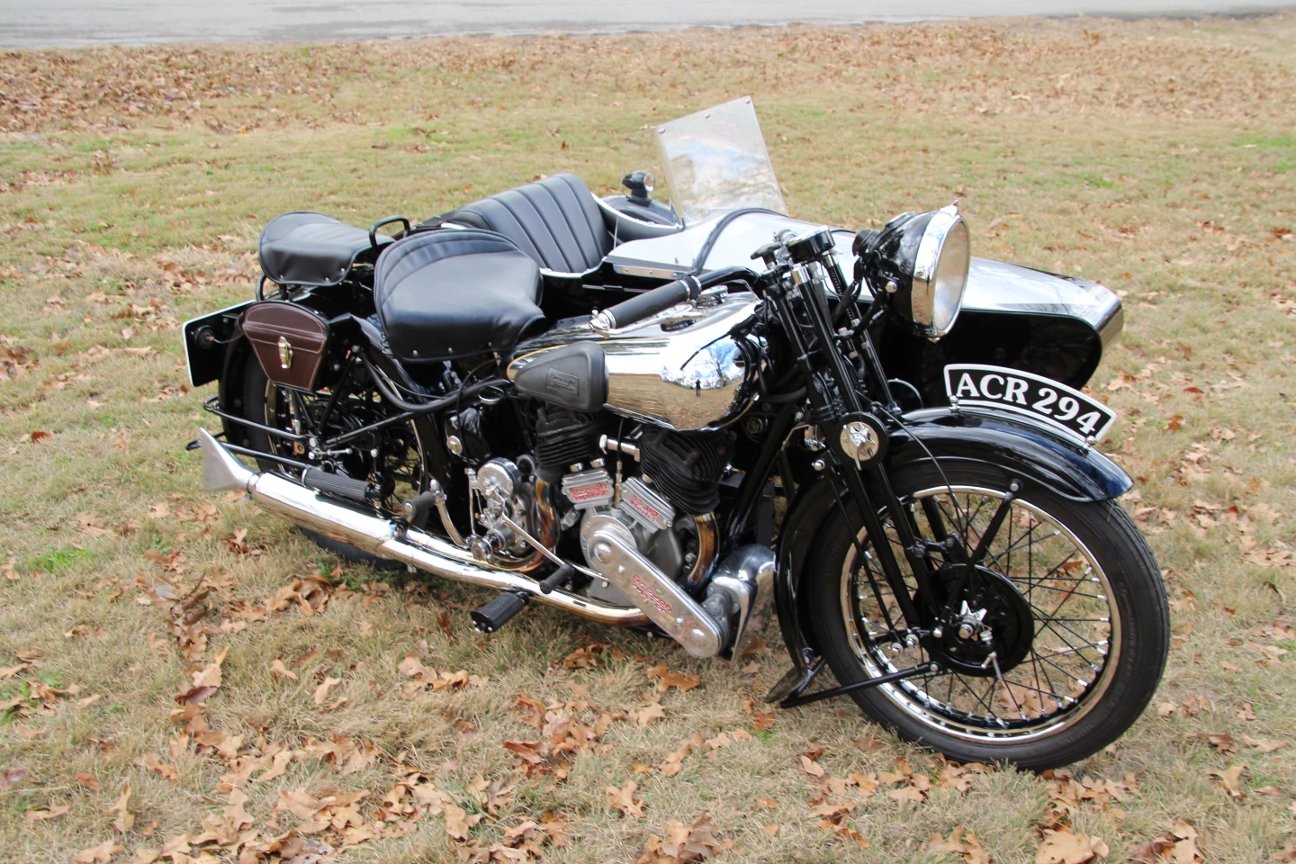 Quite a remarkable story is behind this 1936 Brough Superior SS80 with Watsonian Sport Sidecar. Though it's not a matching numbers bike, the full story is available and the bikes which provided both sets of numbers were owned by the same person. A recent restoration at the time of sale, and the winner of multiple Best of Show awards, this 1936 Brough Superior SS80 outfit sold for $115,000 at Bonhams' 2015 Vegas sale.