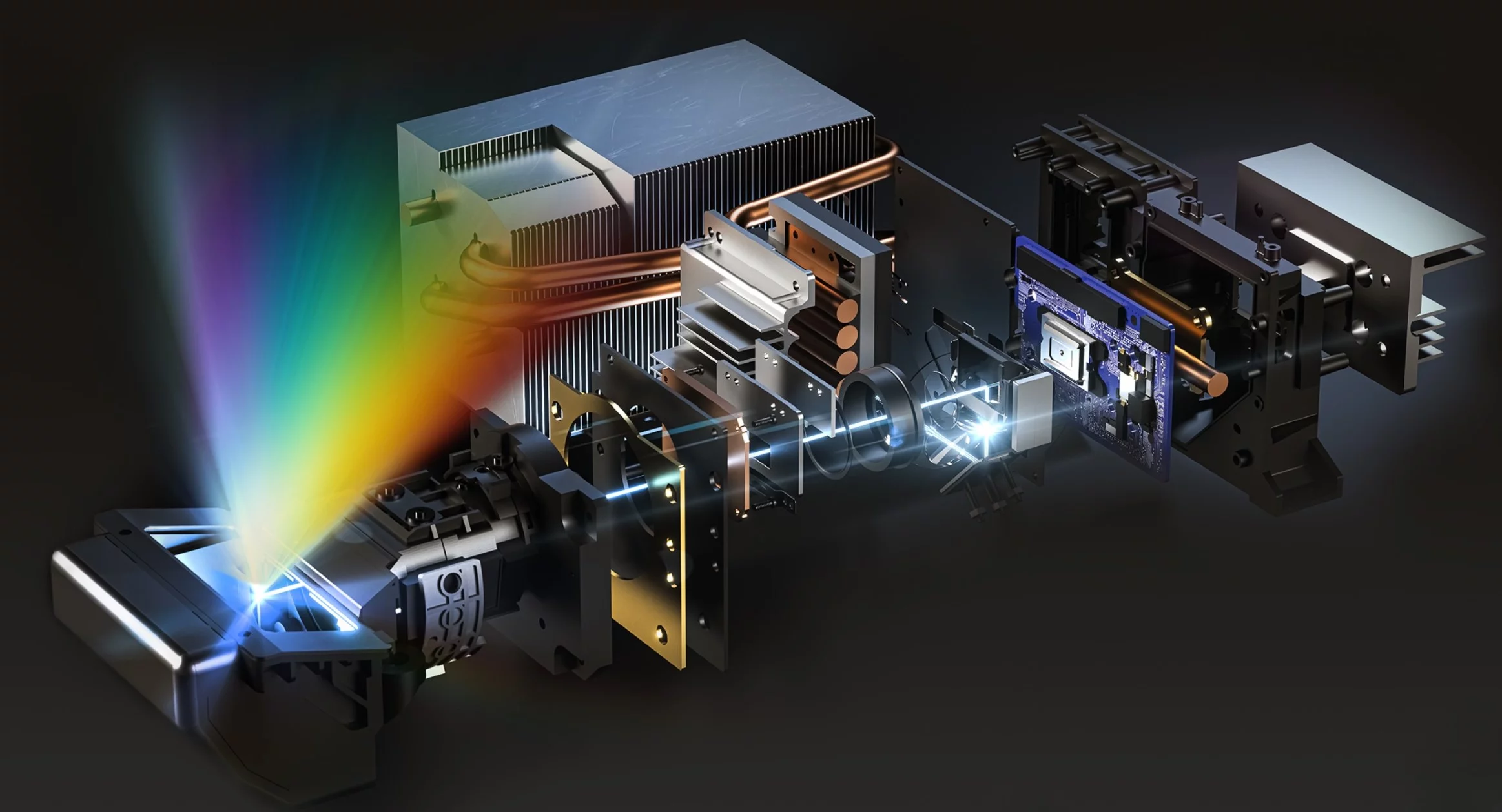 Red, green and blue each get their own laser for "ultra-realistic colors and unmatched immersion, featuring an exceptionally wide color gamut and superior color accuracy"