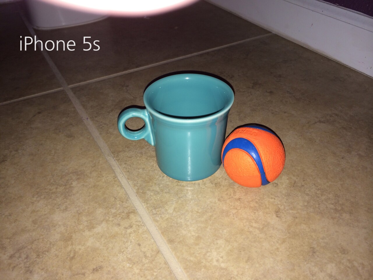Flash shot with the 5s