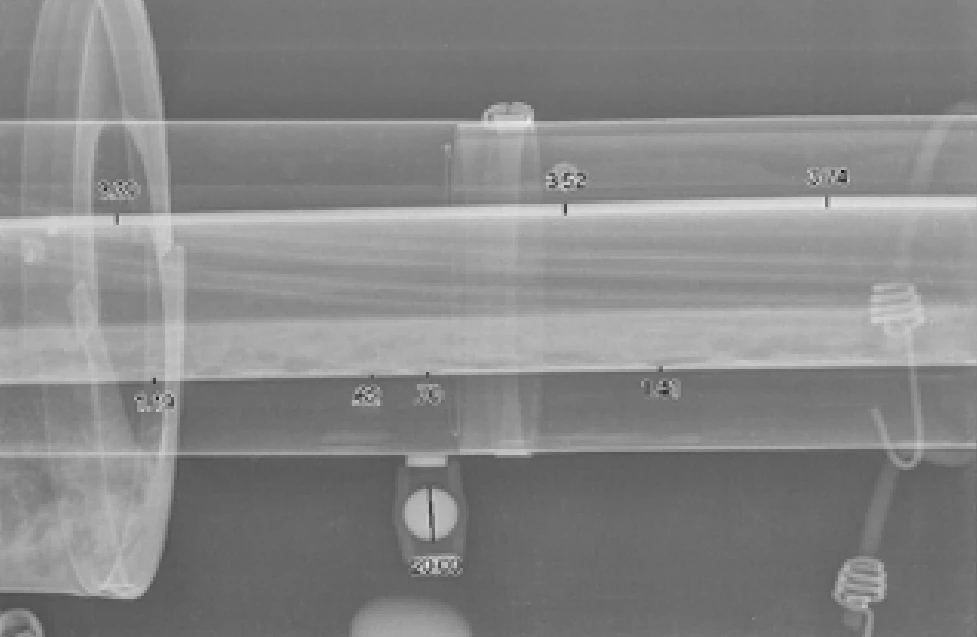 An example of a pipeline x-ray (Image: Oceaneering)