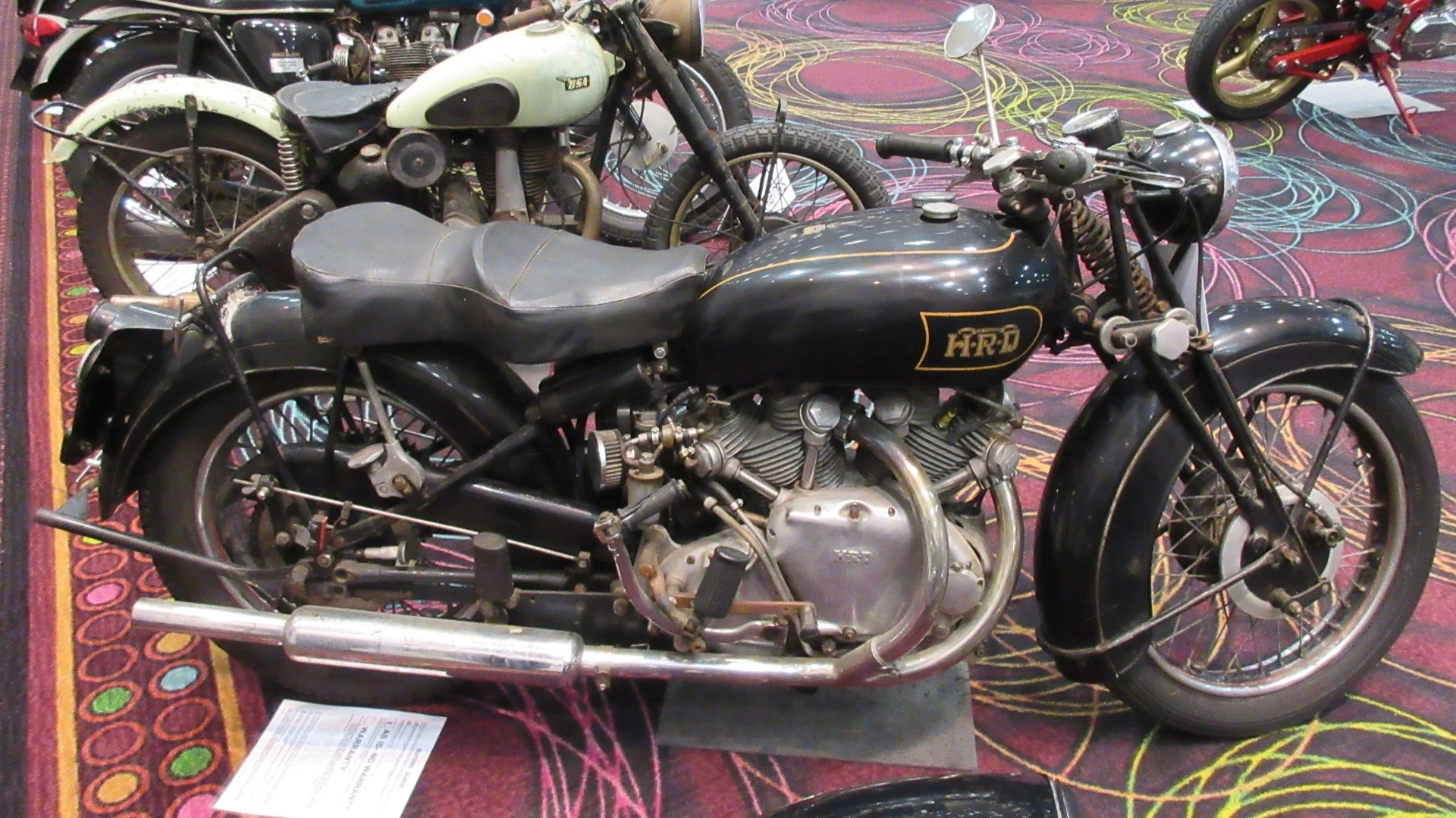 $55,200 – 1949 Vincent Series B Rapide - Bonhams Lot 207
