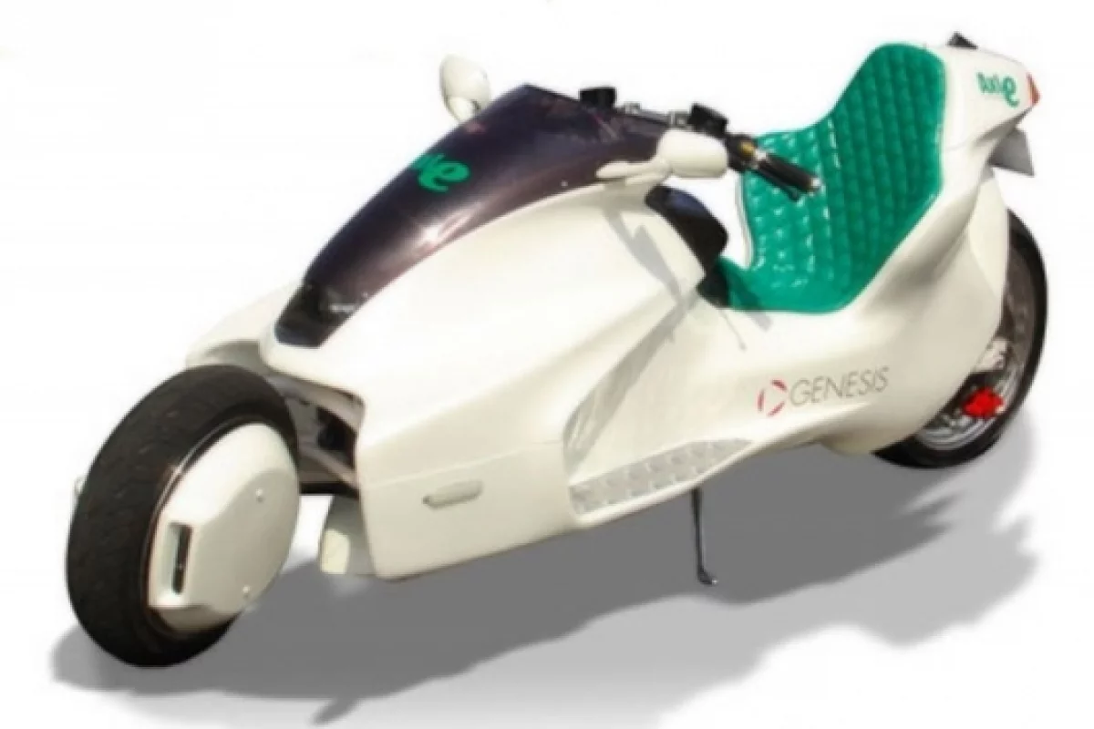 Axle Group's EV-X7 electric motorcycle