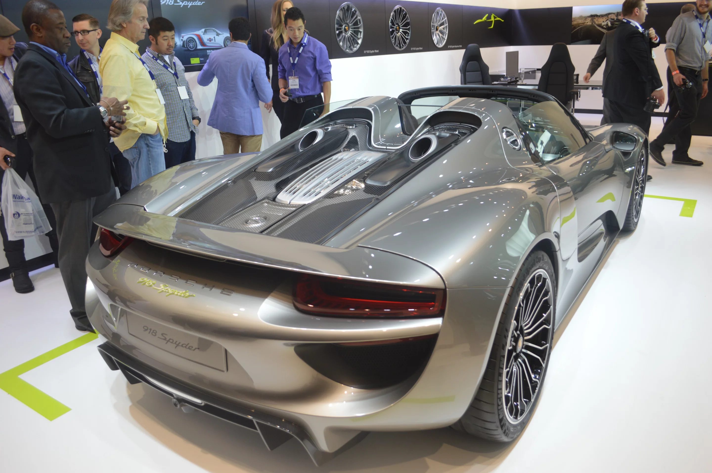 The Porsche 918 Spyder debuted as a concept at the 2010 Geneva Motor Show and is now ready for market (Photo: CC Weiss)