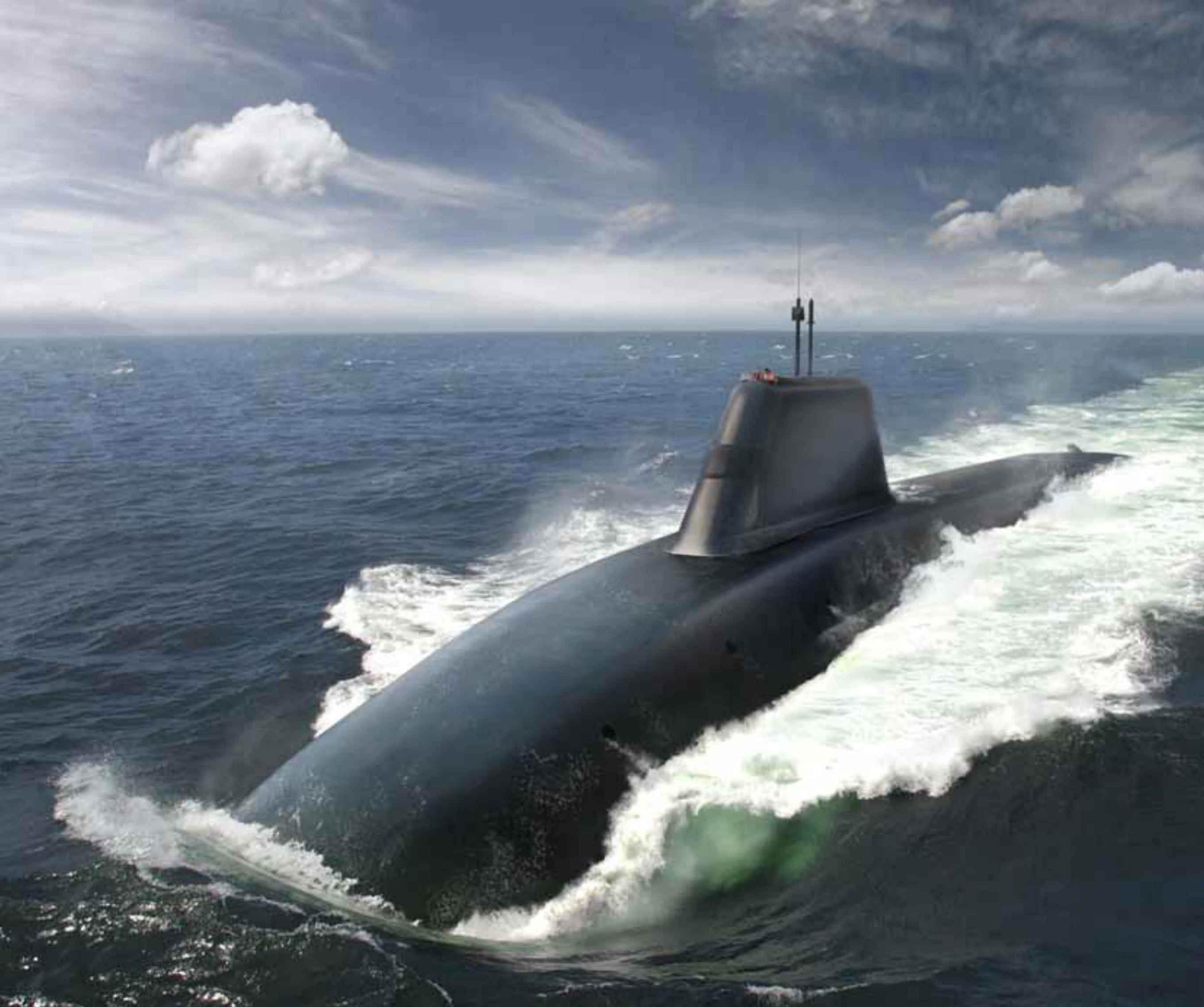 Artist's concept of the Successor submarine (Image: Ministry of Defence)